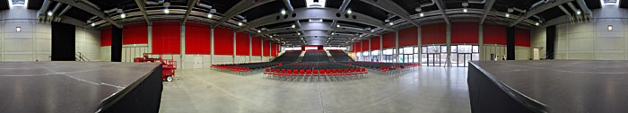 Stadthalle Deggendorf, Halle 2; Bild größerklickbar